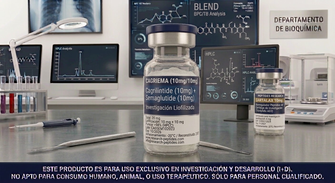 Cagriema 20mg (formulación combinada de Cagrilintide 10mg + Semaglutide 10mg)