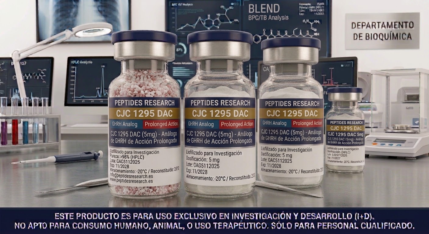 CJC-1295 con DAC  2mg – Análogo de GHRH